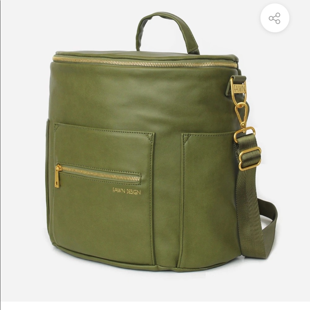 BRAND NEW; NEVER USED Fawn Design Diaper Bag